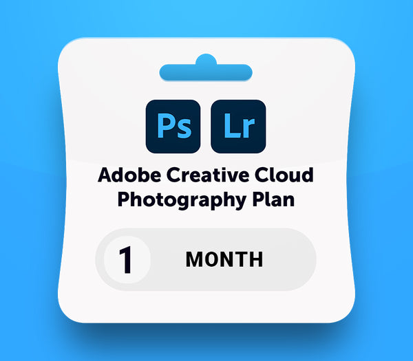 Adobe Creative Cloud Photography Plan - 1 Month Subscription Key RoW
