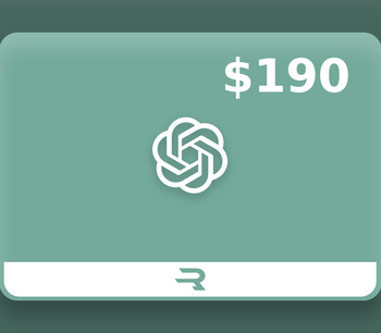 Rewarble ChatGPT USD 190 Gift Card
