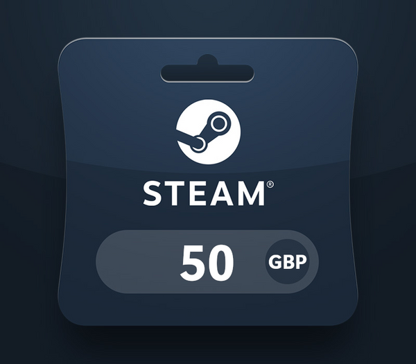 Steam Wallet GBP 50 Gift Card UK
