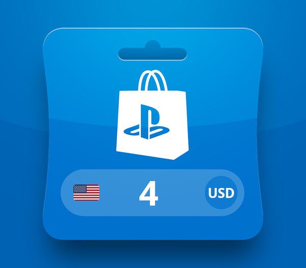 PlayStation Network Card USD 4 Gift Card US