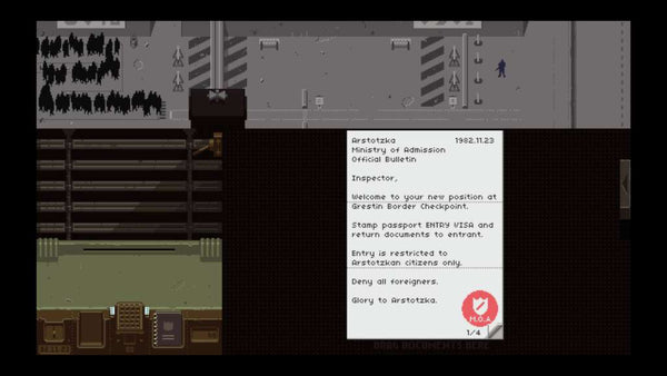 Papers, Please Steam Gift