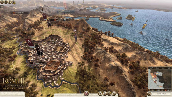 Total War: ROME II - Wrath of Sparta DLC PC Steam CD Key