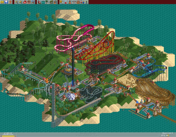 RollerCoaster Tycoon: Deluxe Steam Gift