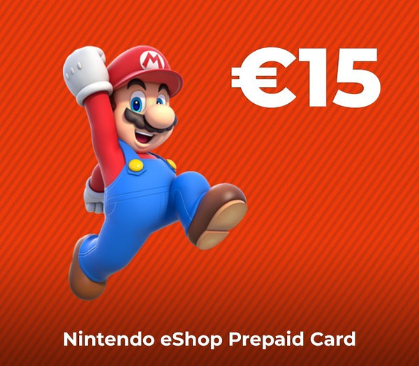 Nintendo eShop Prepaid Card EUR 15 Key EU