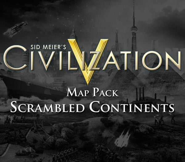 Sid Meier's Civilization V - Scrambled Continents Map Pack DLC Steam CD Key