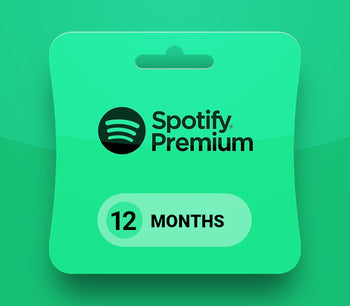 Spotify Premium 12-month Subscription Card US