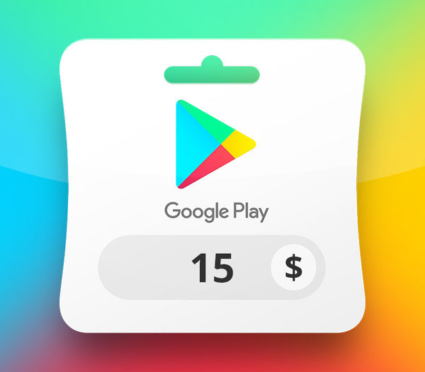 Google Play USD 15 Gift Card US