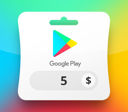 Google Play USD 5 Gift Card US