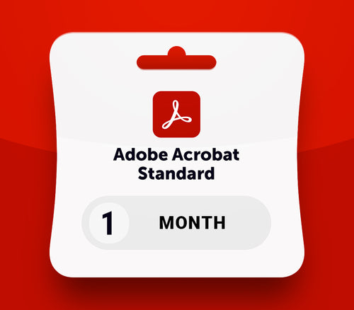 Adobe Acrobat Standard - 1 Month Subscription Key RoW