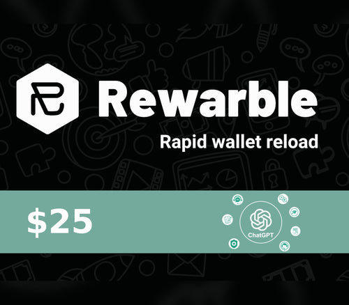 Rewarble ChatGPT $25 Gift Card US