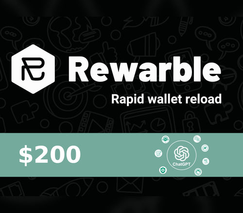 Rewarble ChatGPT $200 Gift Card US