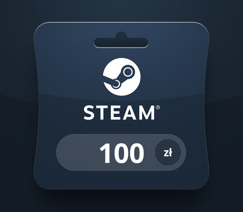 Steam Wallet PLN 100 Gift Card PL