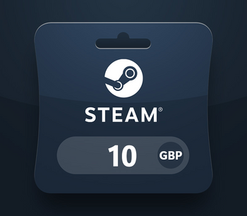 Steam Wallet GBP 10 Gift Card UK