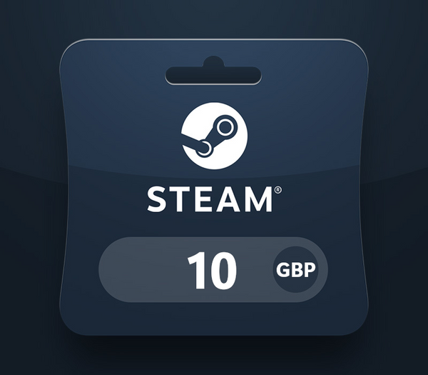 Steam Wallet GBP 10 Gift Card UK