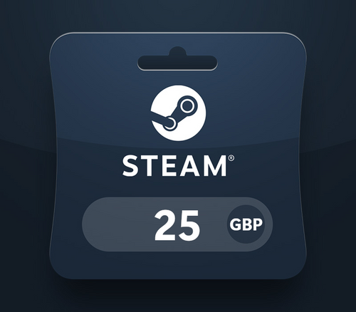 Steam Wallet GBP 25 Gift Card UK