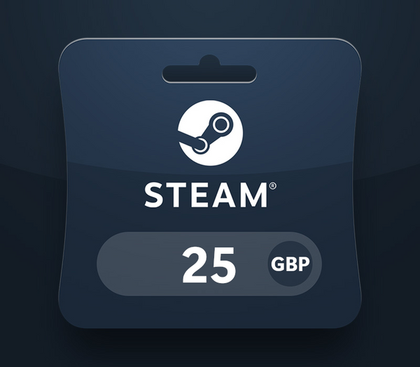 Steam Wallet GBP 25 Gift Card UK