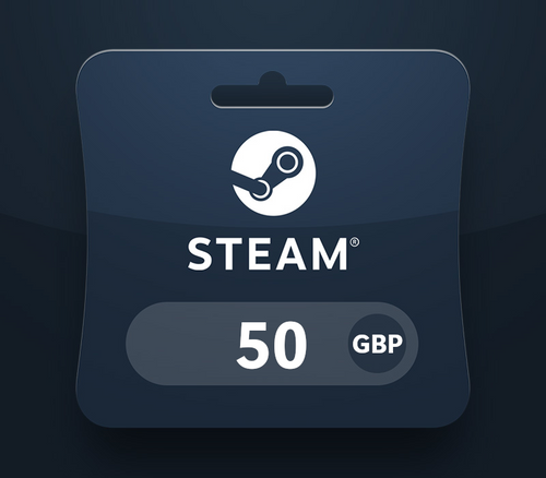 Steam Wallet GBP 50 Gift Card UK