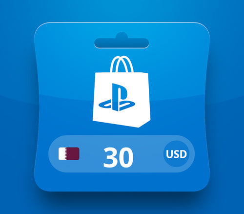 PlayStation Network Card USD 30 QA