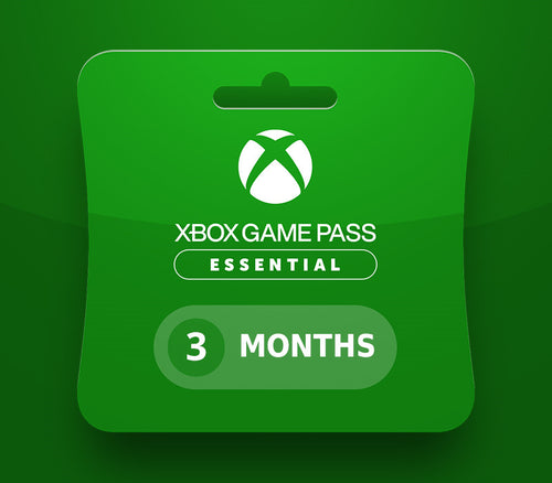 XBOX Game Pass Essential - 3 Month Subscription Card DE