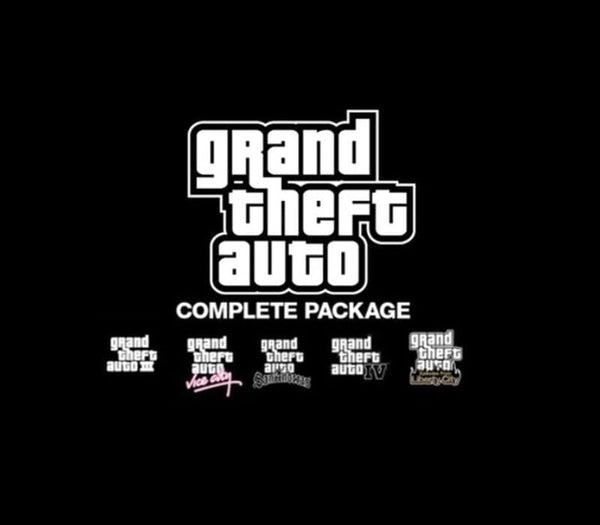 Grand Theft Auto Collection RoW PC Steam CD Key