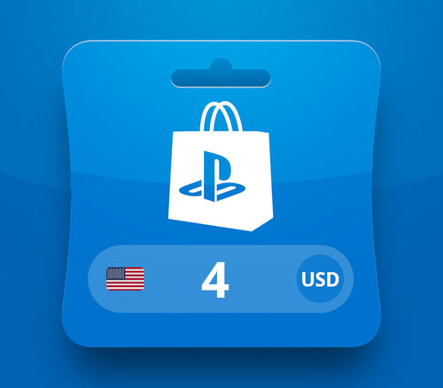 PlayStation Network Card USD 4 Gift Card US