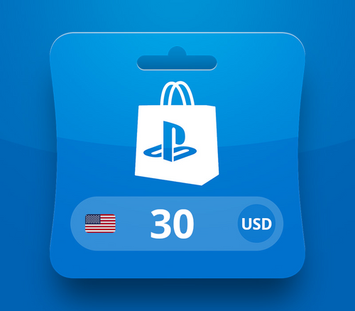 PlayStation Network Card USD 30 Gift Card US
