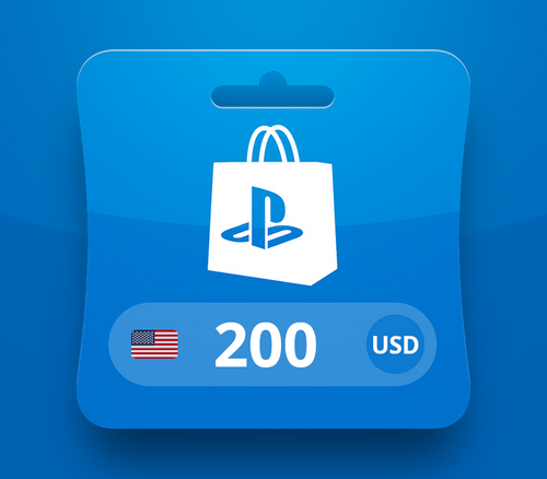 PlayStation Network Card USD 200 Gift Card US