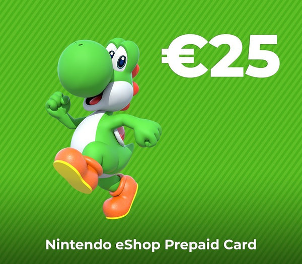 Nintendo eShop Prepaid Card EUR 25 Key EU